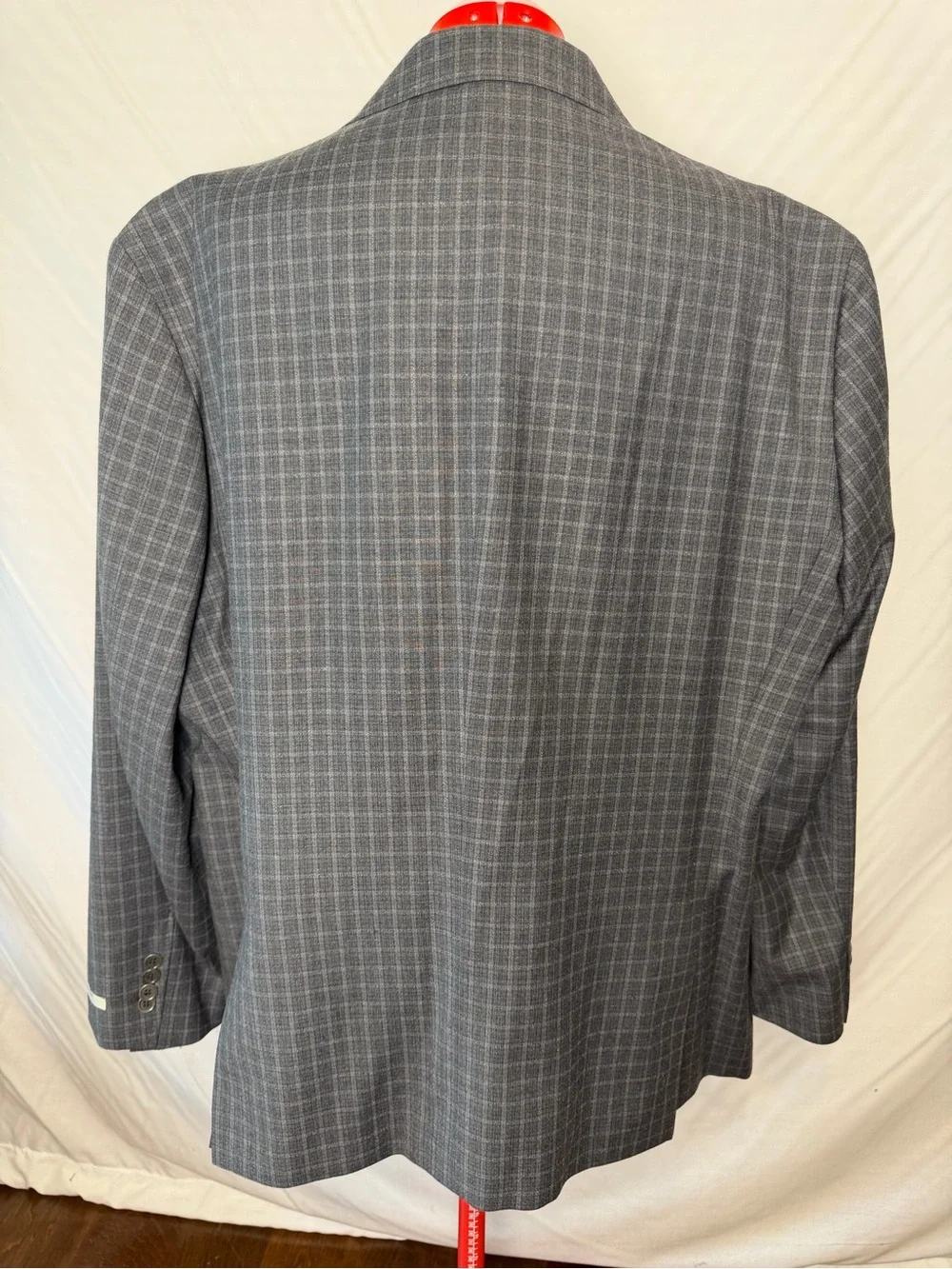 NWT Santorelli Gray Two-Button Sport Coat…48R